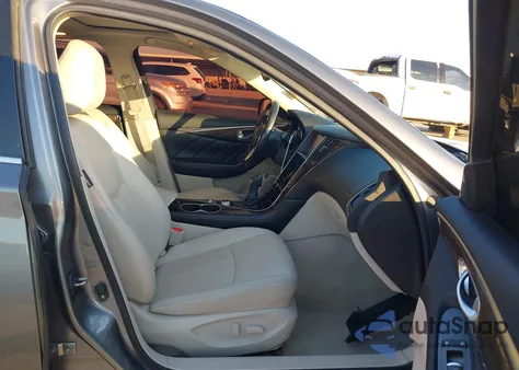 2018 Infiniti Q50 3.0T Luxe z USA, uszkodzony, nr VIN JN1EV7AP9JM592278